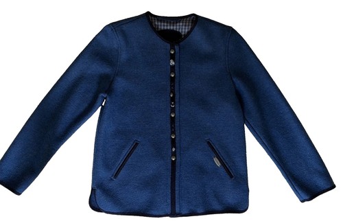 Giesswein blue boiled wool - blue,