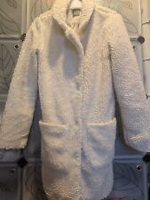 Primark cream teddy coat