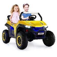 Kids Electric Ride On Car 2-Seater 12V  Battery Powered UTV With Remote Control