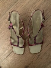 RUSSELL and BROMLEY Ladies Sandals Multi print pink snake