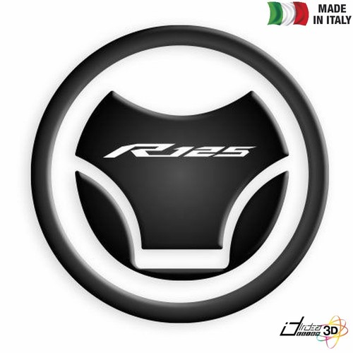 Black resin petrol cap - black,