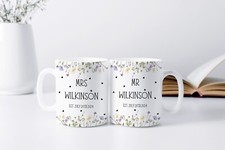 MR AND MRS MUGS Personalised