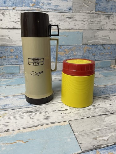 Vintage vogue thermos - vogue,