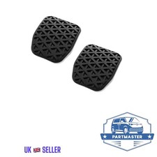 2X BRAKE CLUTCH PEDALRUBBER