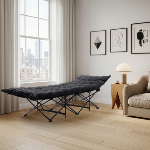 Folding camping cot - camping, bed