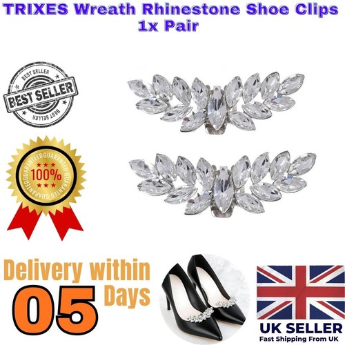 Trixes wreath rhinestone shoe - wreath,