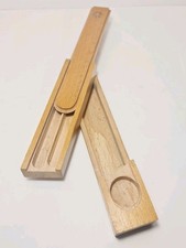 Vintage Brown Wooden Three