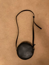 TOAST Round Leather Bag Black