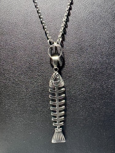 Large fish pendent - pendent, necklace