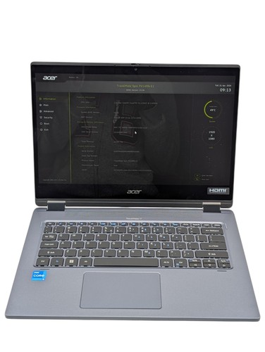 Acer travelmate spin - spin, p414rn-51