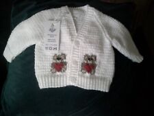 NEW HAND KNITTED BABY CARDIGAN