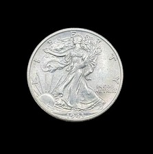 American silver half dollar