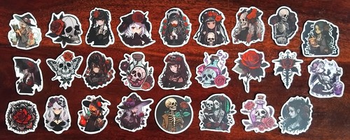 Goths roses small - 26, cut