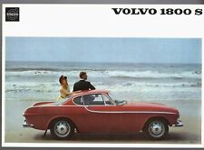 Volvo 1800 S Coupe 1965-66 UK Market Sales Brochure P1800