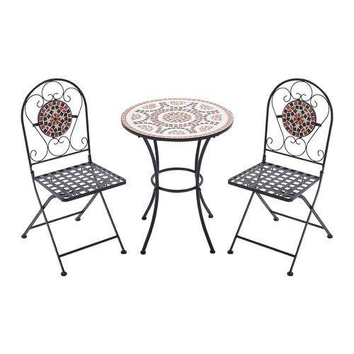 Mosaic tile garden bistro - tile,