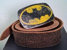DC Comics - Batman Belt - Distressed Leather - Size XXL 42 To 44 Waist from Next