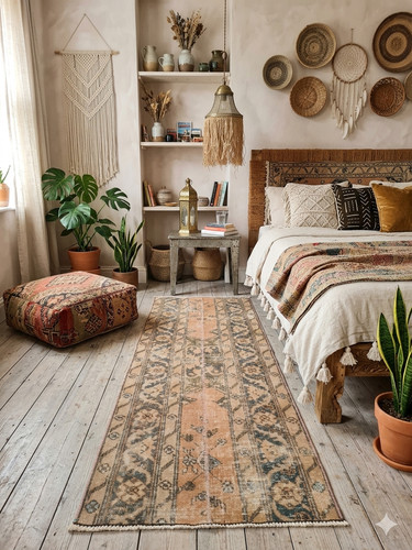 Vintage salmon wool - vintage,