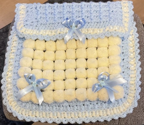 Beautiful thick handmade pom - handmade,