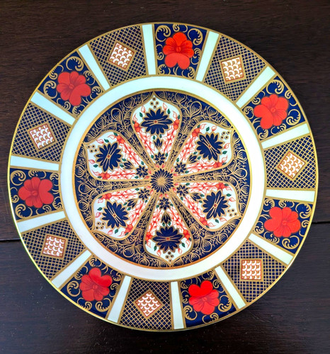 Royal crown derby - crown, imari