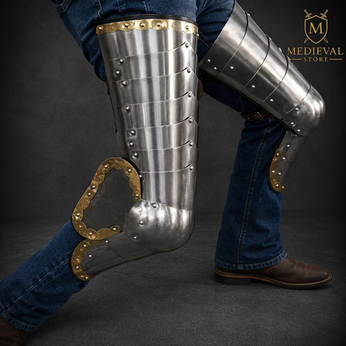 Polish winged hussar leg armor - winged,