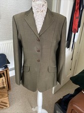 Stunning Tweed Type Saddlecraft Lightweight Hunt/ Show Jacket Immaculate 14