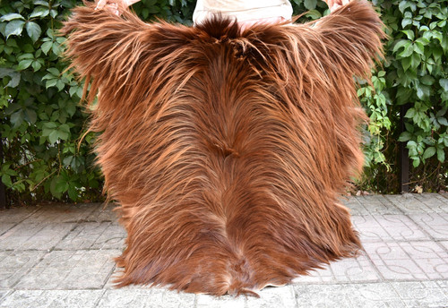 Angora goat leather fur - angora, rug