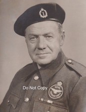 WW2 Photo ROC Royal Observer Corps Man Uniform Medal Ribbons RAF 1943 Dated