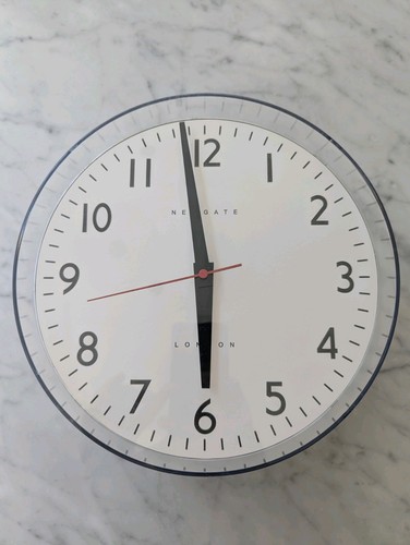 Newgate wall clock black and - clock,