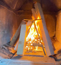 Vertical Fire Pit Grate WP