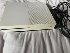 xbox one s console used with box. 