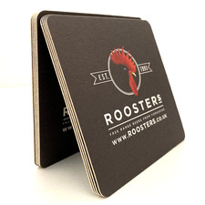 Roosters Brewing Company Beer Mats Coasters X9 Free Range Beer Yorkshire England