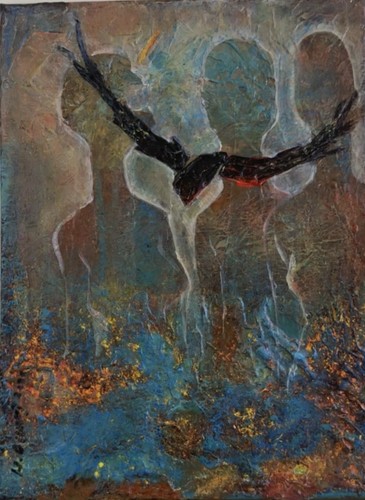 Original textured abstract art - abstract,