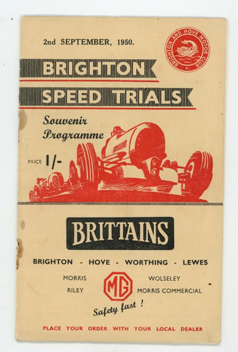 1950 brighton speed trials - 1950,