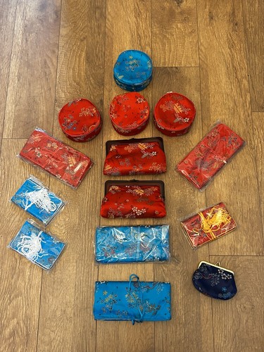 Job lot new satin pouches - job, 22
