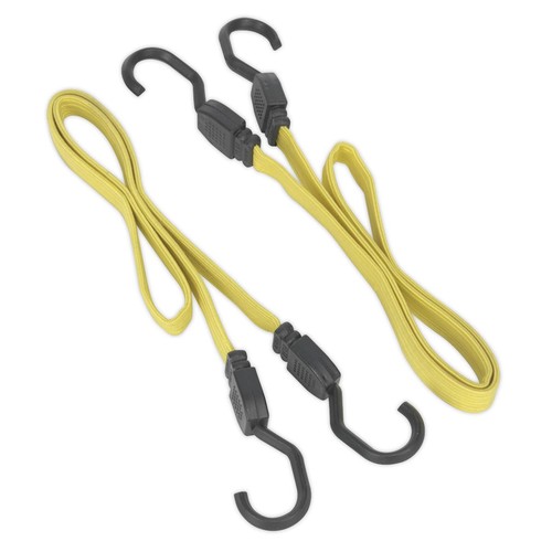 Sealey flat bungee cord - sealey, set