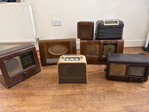 Vintage valve radio - valve,