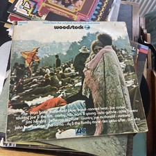 Woodstock 3 Record Set Album Vinyl LP Record Original 12" missing 2 lps 