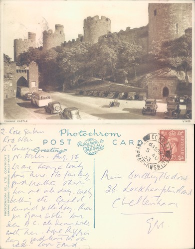 Conway castle with - conway,