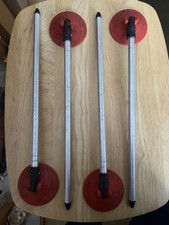 ASSORTED  LOT OF OCTOPLUS FISHING SEAT BOX LEGS AND ATTACHMENTS  ACCESSORIES