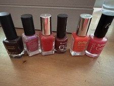 Nail Polish Bundle Job Lot String Bright Colours Little Used