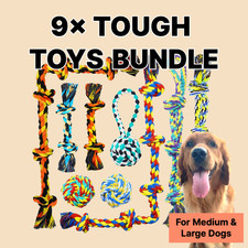 9xTough toys for Large/Medium