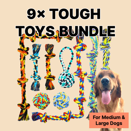 9xtough toys for large - for, large/medium
