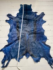 Springbok skin rug, throw, leather