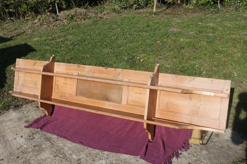 Large pine reclaimed wall - pine,