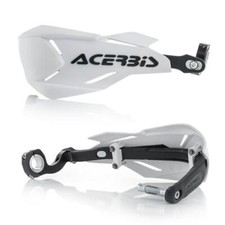 Acerbis X-Factory White Black Handguards Kawasaki KLX 450 2008 - 2018