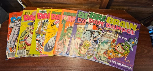 Brain damage comic - brain, for