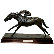 Bronze Race Horse Dunfermline