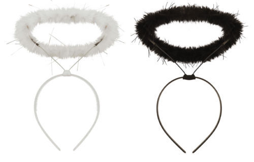 Fluffy halo angel headband - fluffy,