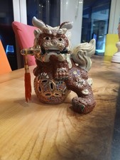 Japanese Kutani Ware Lion Foo