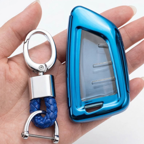 Key cover case for bmw - key, 5